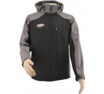 Awtools Awtools Jaka Softshell Jaka Ar Kapuci T4/ Pelēks-melna/  M