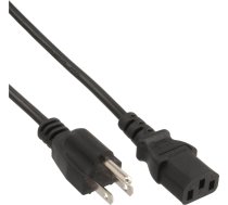 Kabelis Barošanas Inline Inline® Power Cable, Japan Plug To Iec, Black, 0.5m