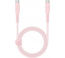 Kabelis Usb Energea Energea Kabelis Flow Usb-c - Usb-c 1.5m Rozā/pink 240w 5a Pd Fast Charge