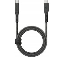 Kabelis Usb Energea Energea Kabelis Flow Usb-c - Usb-c 1.5m Melns/black 240w 5a Pd Fast Charge