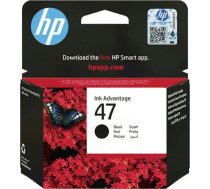 Tuša Hp Hp Oriģināls Ink / Tuša 6zd21ae, Hp 47, Black, Hp Deskjet Ink Advantage 4800