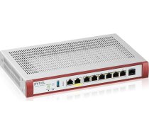 Ugunsmūris Zyxel Zyxel Usg Flex100 H Series, 7 Gigabit User-definable Ports, 1*1g Poe+, 1*usb With 1 Yr Security Bundle