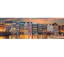 Clementoni Puzzle 1000 gab Panorama High Quality Bright Amsterdam