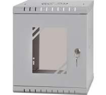 Skapis Netrack Netrack Eco-line Wall Cabinet 10inch 6u/300 Mm - Gray Glass Door