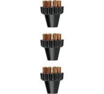 Polti Polti | 3 Small Brass Bristles Brushes Kit | PAEU0297 Vaporetto Lecoaspira Unico