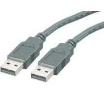 Kabelis Usb Roline Usb-a - Usb-a 0.8 M Melns (jab-756662)