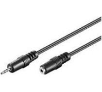 Kabelis Microconnect Jack 3.5mm - Jack 3.5mm 2m Melns (33723)