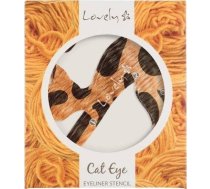 Lovely Lovely Cat Eye Eyeliner Stencil Veidne Do Eyelinera 2gab