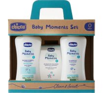 Chicco Baby Moments Komplekts Šķidrums Vannas 200ml + šampūns 200ml + ūdens Tualetes 100ml