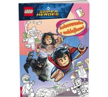 Ameet Lego Na6452 Dc Comics Super Heroes  Krāsojamā grāmata Ar Uzlīmēm