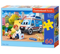 PUZZLE 60EL CASTORLAND B 066193 FIRST AID PUD27