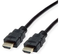 Kabelis Roline Kabelis Roline Hdmi High Speed Z Ethernet, Tpe, Melns, 1 M