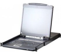 Konsole Kvm Aten Aten Kvm 8 Port Lcd Led 17'' + Keyboard + Touchpad Usb-ps/2, Ip Admin - Cl5708im-ata-ag