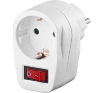 Adapteris Usb Microconnect Microconnect Safety Socket Adapteris, White