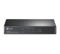 Serveru  - Citi piederumi TP-Link  Switch TL-SG1008P Unmanaged, Desktop, 1 Gbps (RJ-45) ports quantity 8, PoE ports quantity 4, Power supply type External