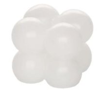 Svece kubs polar 2 x 2 balta 6.8 cm 15h