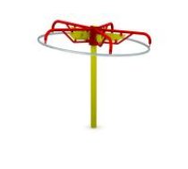 ARUNA Pola max hanging merry go round, in-ground mount