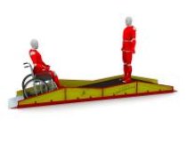 ARUNA Wheelchair accessible seesawati, in-ground mount