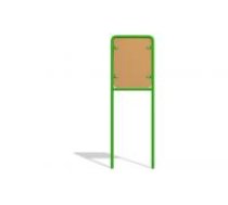 ARUNA Standing playground rules board - 2 leg posts
