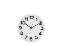 Pulkstenis sienas 4Living Ora balts 20cm, slīdošais