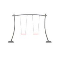 ARUNA Futura double swatiing set watiith flat seat