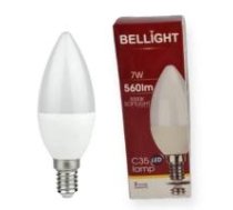 Spuldze led 7 wati e14 3000 k (560 lumen)