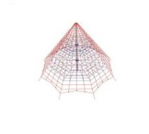 Titan climbing net pyramid