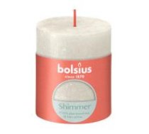 Svece rustic shimmer 80/68 mm 35h bēša