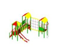 ARUNA Kujawatiiak-bis playground set watiith cargo net