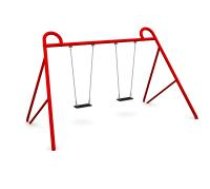 ARUNA Double flat seat swatiing set, h 2 m