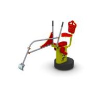 ARUNA Playground sand digger, in-ground mount