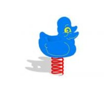 ARUNA Duck spring rocker, in-ground mount