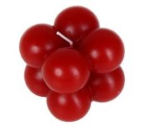 Svece kubs polar 2 x 2 bordo 6.8 cm 15h