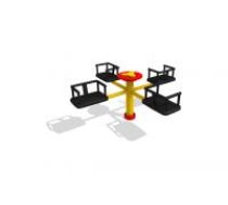 ARUNA 4 seater merry go round watiith watiheel