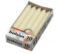 Galda svece 170/20 mm 5h 10 gab. ivory