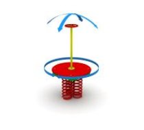 ARUNA Spinning rocket spring rocker