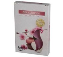Tējassvece aura spa garden 3-4h 6 gab.
