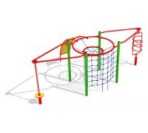 ARUNA Combo climbing frame, in-ground mount