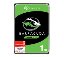 Seagate Barracuda 1 TB iekšējais cietais disks HDD 3,5 collas 7200 RPM 64 MB kešatmiņa SATA 6 Gb/s Sudraba FFP Modeļa Nr.: ST1000DMZ10 Ietver ST1000DM010