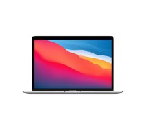 Apple 2020. gada MacBook Air klēpjdatora M1 mikroshēma, 13 collu Retina displejs, 8 GB RAM, 256 GB SSD atmiņa, tastatūra ar aizmugurgaismojumu, FaceTime HD kamera, Touch ID, sudraba krāsa