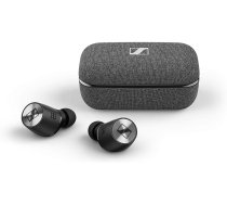 Sennheiser Momentum True Wireless 2 Bluetooth austiņas, ausīs ievietojamas austiņas ar trokšņu slāpēšanu, viedās pauzes funkciju un hi-fi skaņu, bezvadu, melns