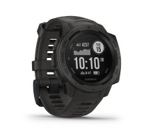 Garmin Instinct - ūdensizturīgs GPS viedpulkstenis ar sporta/fitnesa funkcijām. Plaukstas sirdsdarbības ātrums, fitnesa izsekotājs un viedtālruņa paziņojumi. Daudzi modeļi, no kuriem izvēlēties