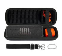 co2CREA cietais futrālis priekš JBL Flip 6 Flip 5 Bluetooth Box portatīvais skaļruņu futrālis maisiņš pārnēsāšanas soma