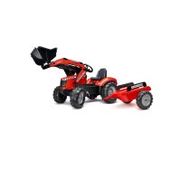 Massey Ferguson S8740 pedāļu traktors ar piekabi