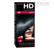 Farcom HDCOLOR Hair Set matu krāsošanas komplekts NB-Blue Black