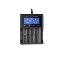 XTAR VC4SL battery charger to Li-ion / Ni-MH / Ni-CD 18650 | VC4SL  | 6952918344339 | BALXTALAD0030