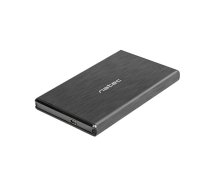 Natec External pocket SATA HDD RHINO 2.5 USB 2.0 Aluminum Black | AMNAT000100  | 5908257124362 | NKZ-0275