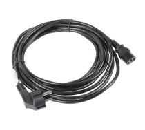 Lanberg Power cable CEE 7/7 - IEC 320 C13 10M black | AKLAGKZ00000013  | 5901969409772 | CA-C13C-11CC-0100-BK