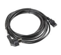 Lanberg Power cable CEE 7/7 - IEC 320 C13 10M black | CA-C13C-11CC-0100-BK  | 5901969409772 | KZALAEKAB0006