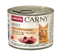 ANIMONDA Cat Carny Adult Turkey with chicken liver - wet cat food - 200 g | DLZANMKMK0220  | 4017721838214 | DLZANMKMK0220